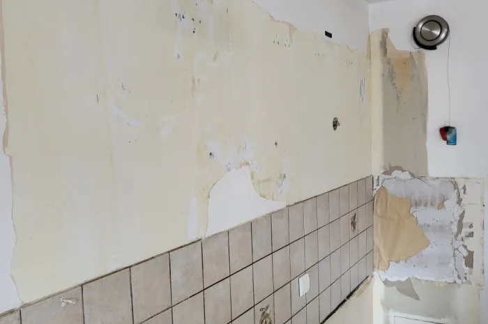 Mur à rénover