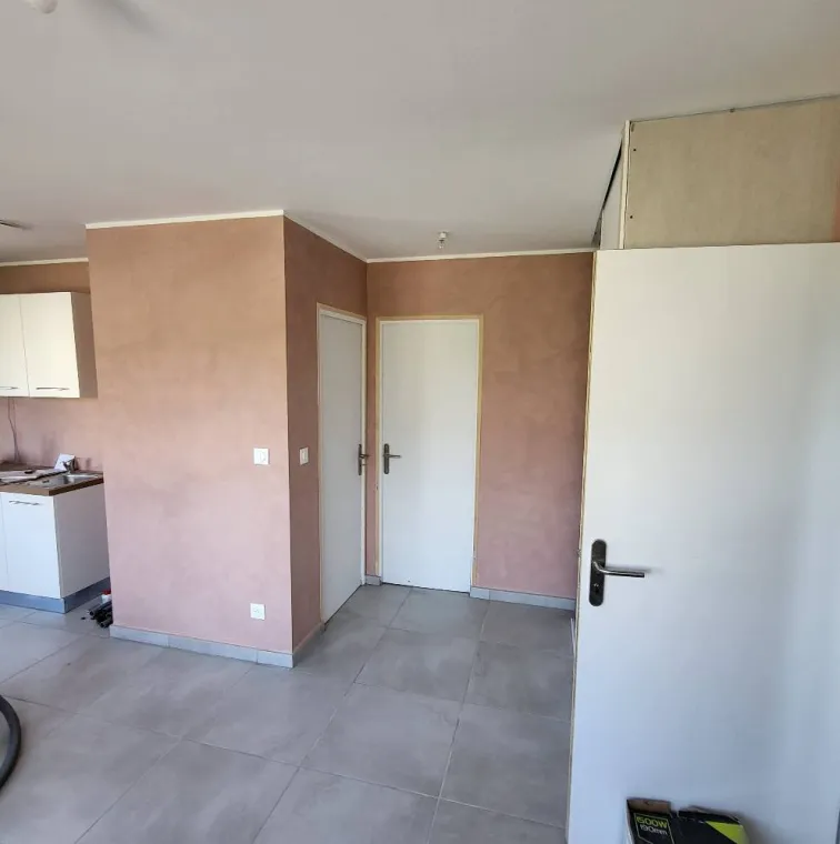 Pose de placo décorative dans une maison en construction à Bourg-en-Bresse, Bourg-en-Bresse, L'Art Italien - NERI Mauro