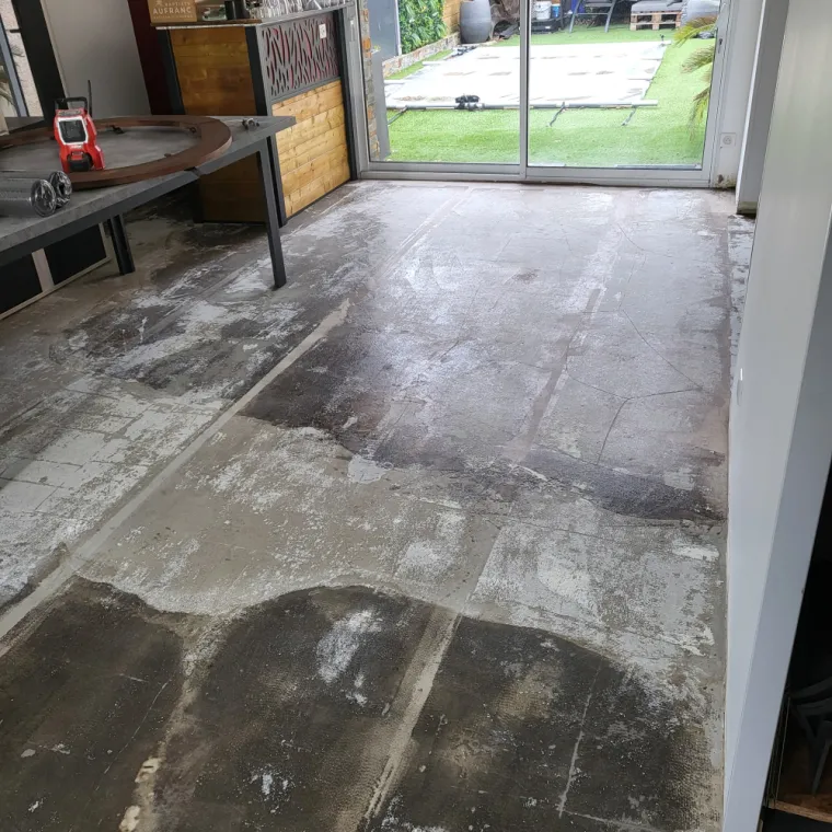 Arrachage lino existant