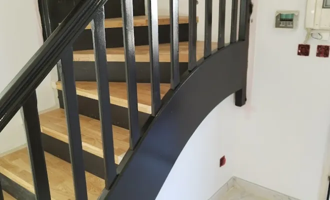 Relooking escalier bois - Après