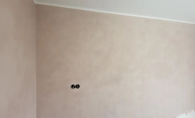 Préparation de murs avec une finition décorative dans un appartement en construction à Bourg-en-Bresse, Bourg-en-Bresse, L'Art Italien - NERI Mauro