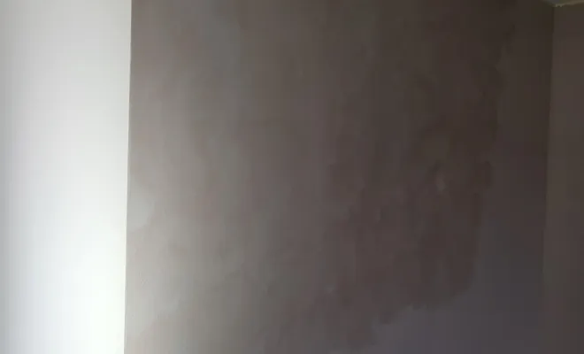 Préparation de murs avec une finition décorative dans un appartement en construction à Bourg-en-Bresse, Bourg-en-Bresse, L'Art Italien - NERI Mauro