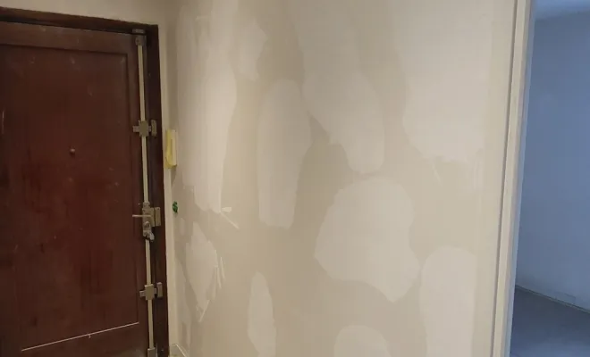 Masticage et lissage défauts