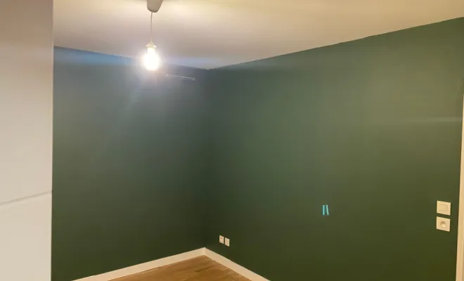 Mise en peinture mur et plafond