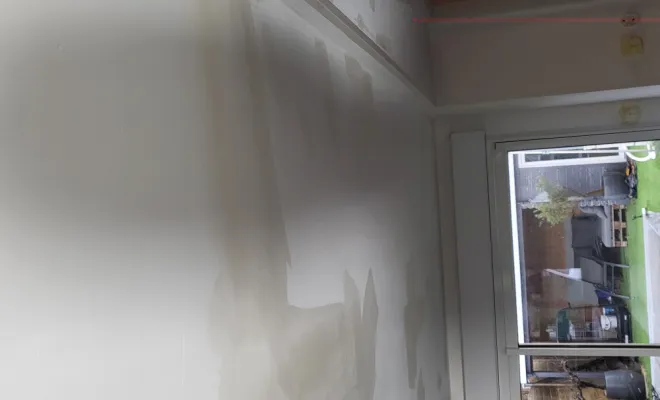 Enduissage, lissage plafond