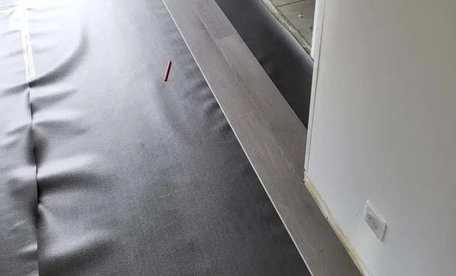  Pose sous couche vinyle