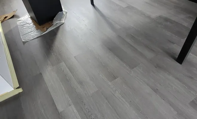 Pose parquet clipsé terminé