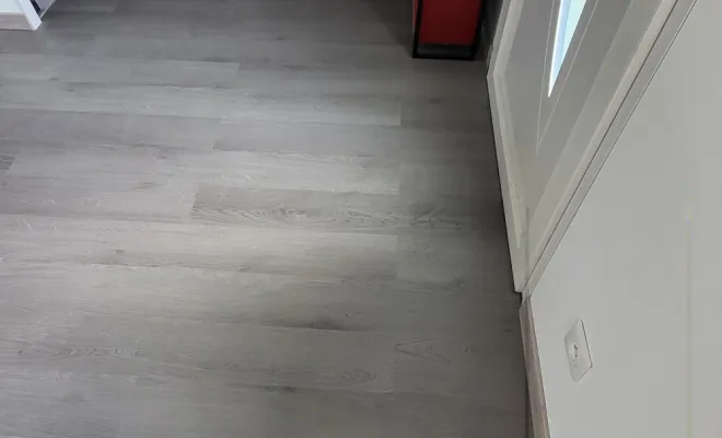 Pose parquet terminé