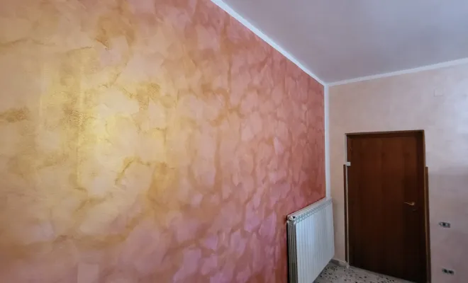 APRES : application peinture décorative type "FIORENTINA"
