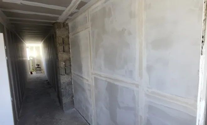Ratissage et lissage 1ére passe logement Bourg En Bresse