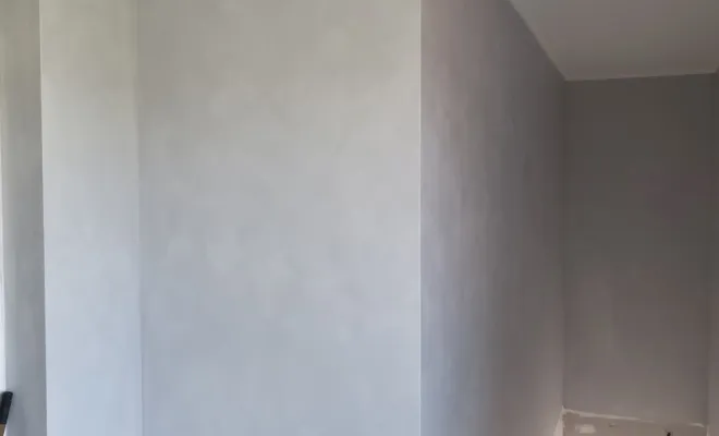 Application peinture décorative couloir communs
