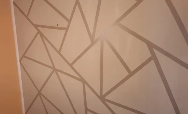 Peinture décorative au SCOTCH